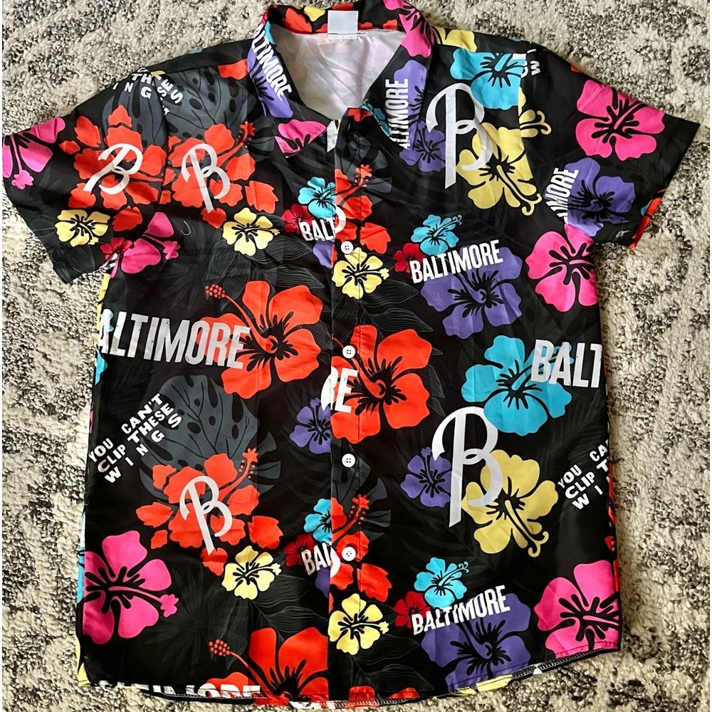 Baltimore Orioles Hawaiian shirt 2024 season